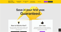 Desktop Screenshot of electrickiwi.co.nz